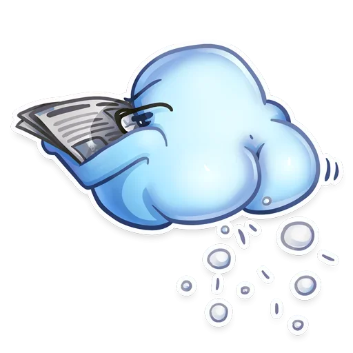 😥 Стикер «Weather» для Telegram