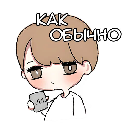 😌 Стикер «Похожий на ангела» для Telegram