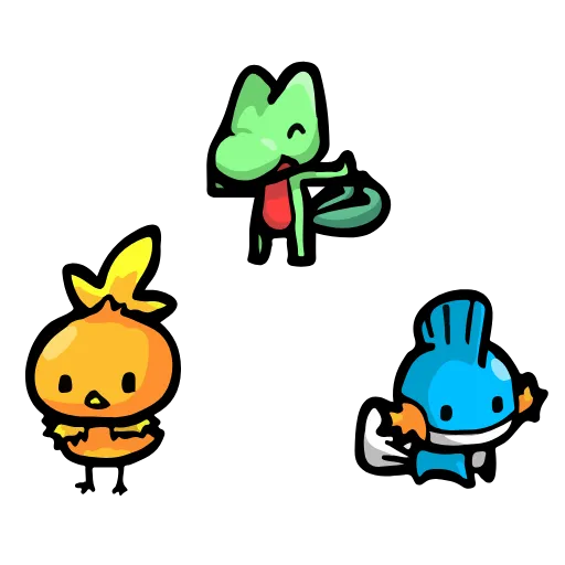 🙃 Стикер «Animated Pokémon» для Telegram
