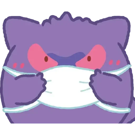 😷 Стикер «Pokemon Covid-19» для Telegram