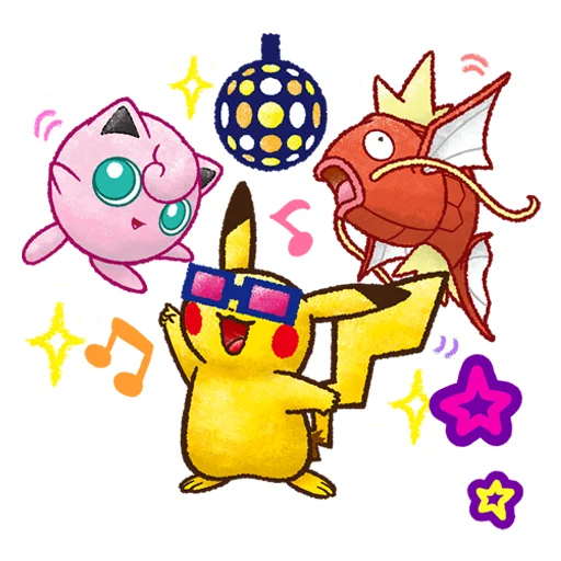 🪩 Стикер «PokemonGo» для Telegram