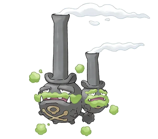 😩 Стикер «Pokemon Koffing» для Telegram