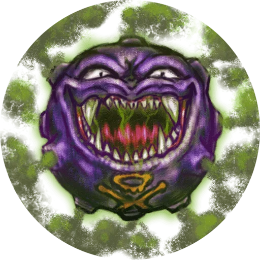 🤡 Стикер «Pokemon Koffing» для Telegram