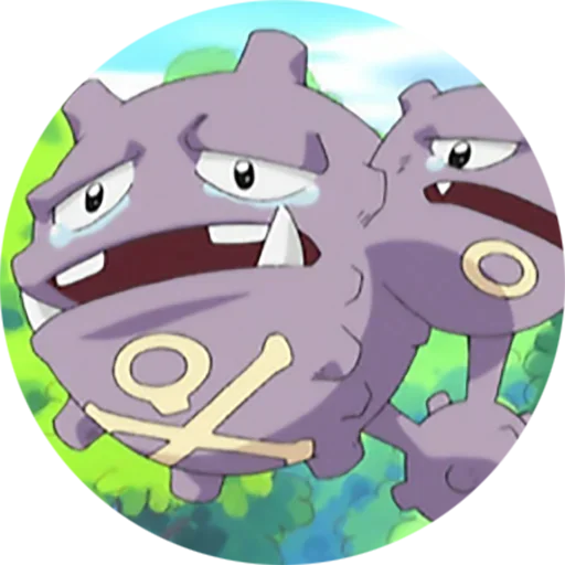 😫 Стикер «Pokemon Koffing» для Telegram