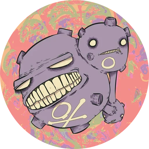😬 Стикер «Pokemon Koffing» для Telegram