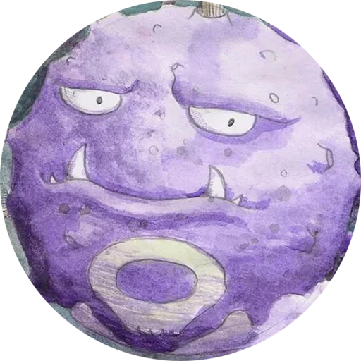 🤫 Стикер «Pokemon Koffing» для Telegram