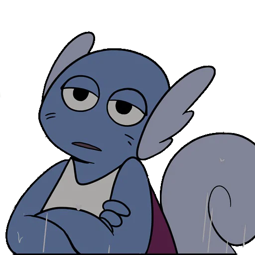 😒 Стикер «Pokemon&;s Nekoama» для Telegram