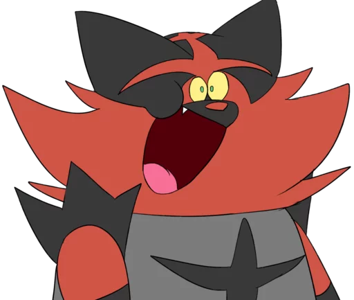 😃 Стикер «Pokemon Reaction Vol. 2» для Telegram