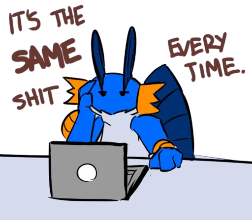 😑 Стикер «Pokemon Reaction Vol. 2» для Telegram