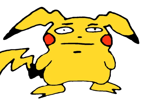 😧 Стикер «Pokemon Reaction Vol. 3» для Telegram