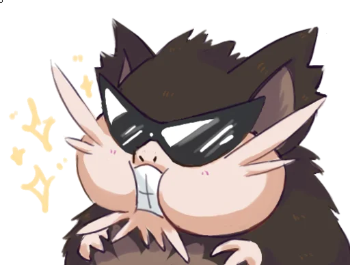 😎 Стикер «Pokemon Reaction Vol. 3» для Telegram