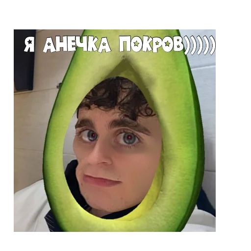 🥑 Стикер «PokrovxBabich LOL» для Telegram