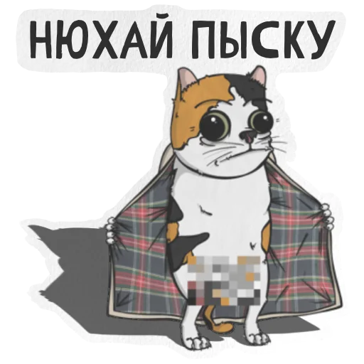 😾 Стикер «Pokurill» для Telegram