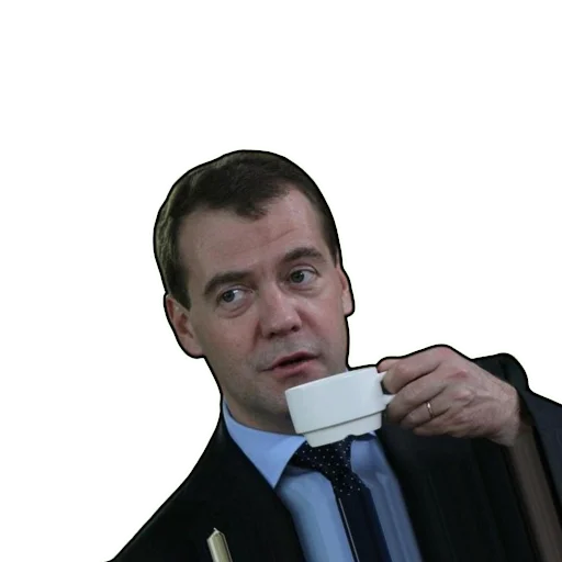 ☕️ Стикер «Политики и юмор» для Telegram