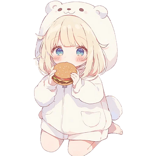 😋 Стикер «Повседневная медведица» для Telegram