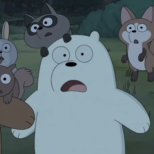 ⭐ Стикер «Polar We Bare Bears» для Telegram