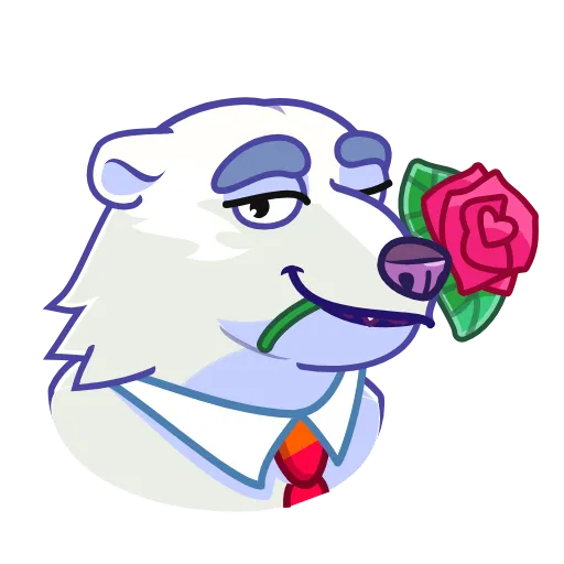 😉 Стикер «Polar Bear» для Telegram