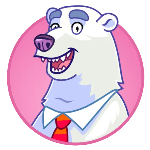 ☺️ Стикер «Polar Bear» для Telegram