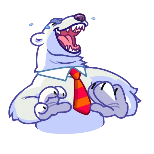 Стикерпак Polar Bear для Telegram