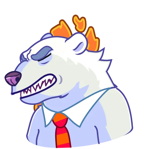🔥 Стикер «Polar Bear» для Telegram