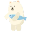 🐻‍❄️ Эмодзи «Полярный медведь» для Telegram