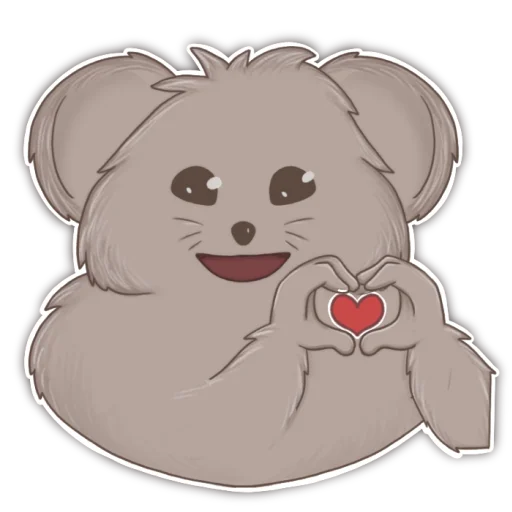😘 Стикер «КубическиеПолёвки» для Telegram