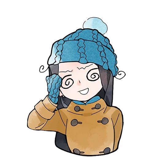 ❄️ Стикер «Полина Морозова Без Текста» для Telegram