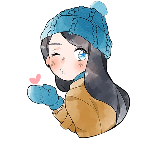 ❄️ Стикер «Полина Морозова Без Текста» для Telegram