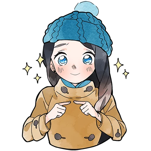 ❄️ Стикер «Полина Морозова Без Текста» для Telegram