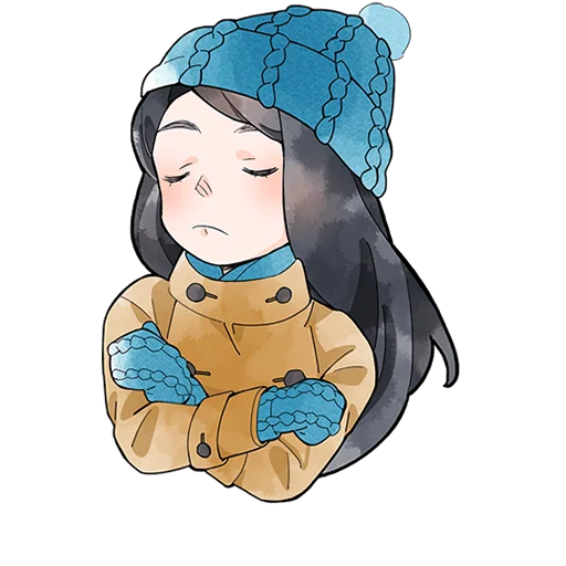 ❄️ Стикер «Полина Морозова Без Текста» для Telegram