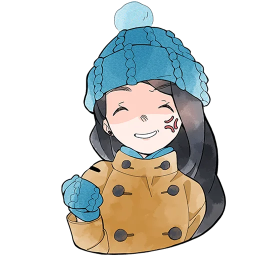❄️ Стикер «Полина Морозова Без Текста» для Telegram