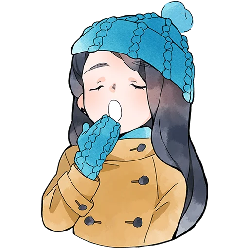❄️ Стикер «Полина Морозова Без Текста» для Telegram