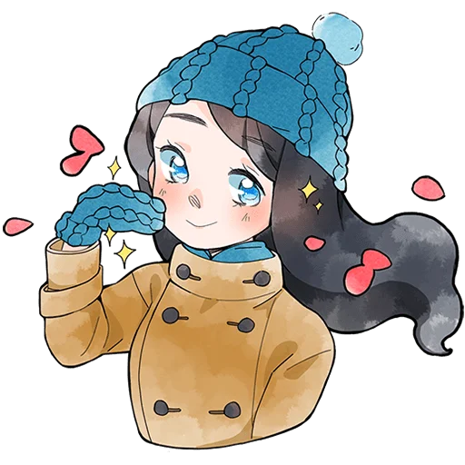 ❄️ Стикер «Полина Морозова Без Текста» для Telegram