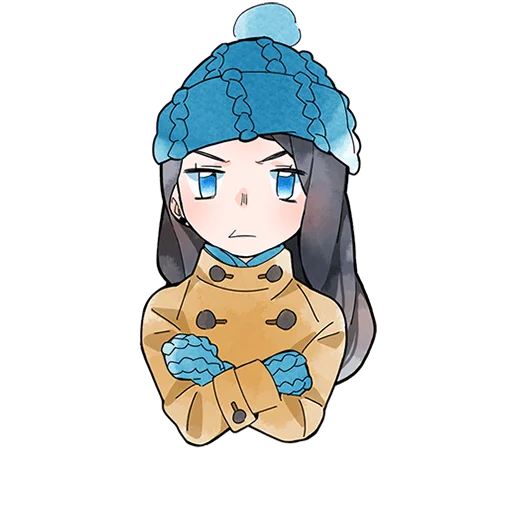 ❄️ Стикер «Полина Морозова Без Текста» для Telegram