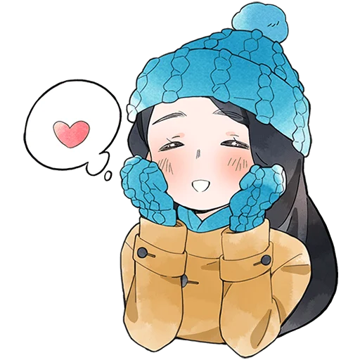❄️ Стикер «Полина Морозова Без Текста» для Telegram