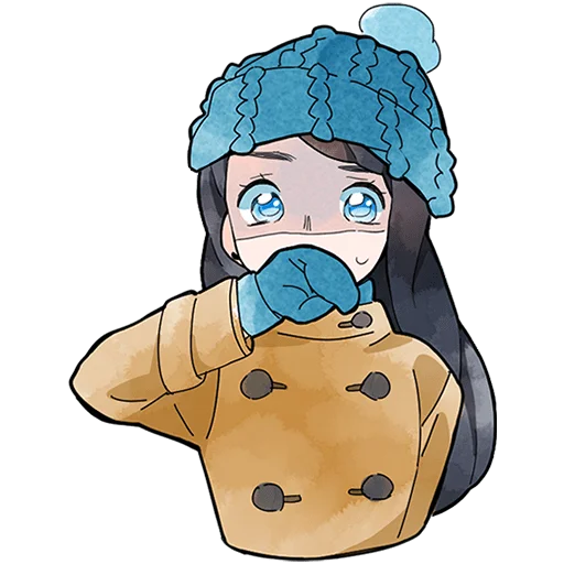 ❄️ Стикер «Полина Морозова Без Текста» для Telegram