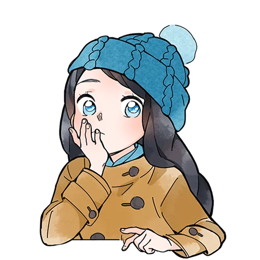 ❄️ Стикер «Полина Морозова Без Текста» для Telegram