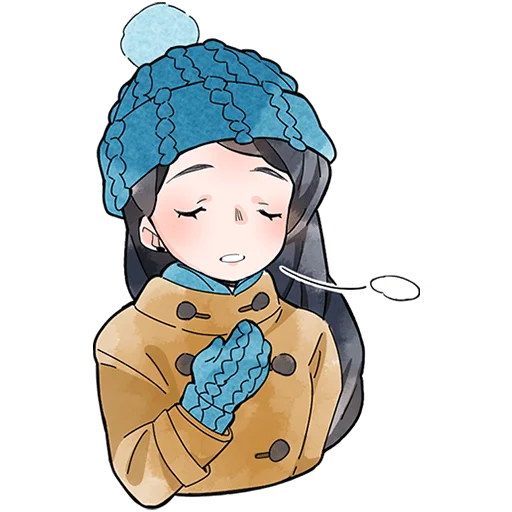 ❄️ Стикер «Полина Морозова Без Текста» для Telegram