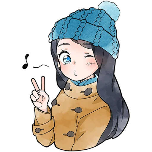 ❄️ Стикер «Полина Морозова Без Текста» для Telegram