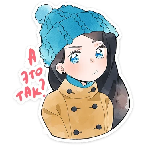 🤔 Стикер «Полина Морозова» для Telegram