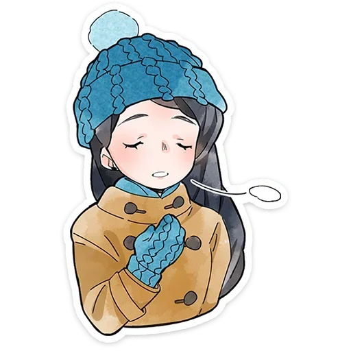 😮‍💨 Стикер «Полина Морозова» для Telegram