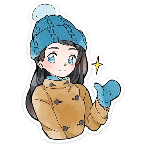 👋 Стикер «Полина Морозова» для Telegram
