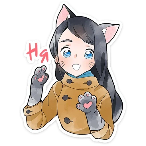 🐾 Стикер «Полина Морозова» для Telegram