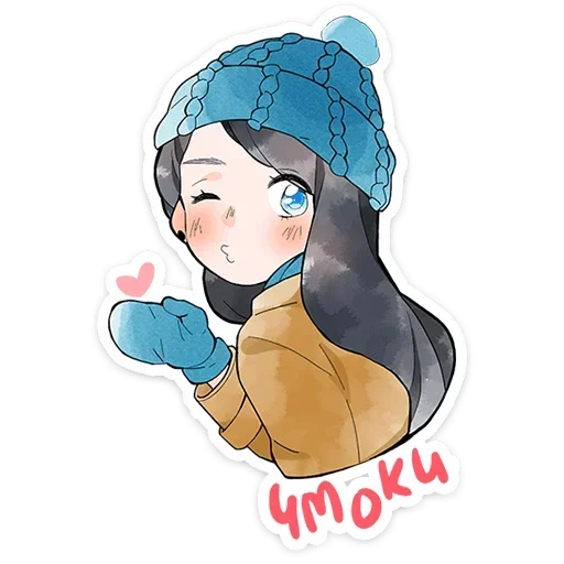 😘 Стикер «Полина Морозова» для Telegram