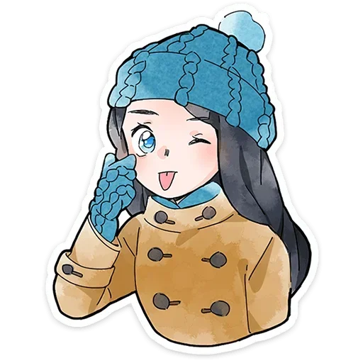 😜 Стикер «Полина Морозова» для Telegram