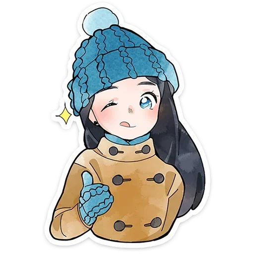 👍 Стикер «Полина Морозова» для Telegram