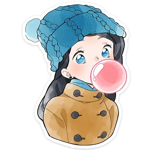 😎 Стикер «Полина Морозова» для Telegram