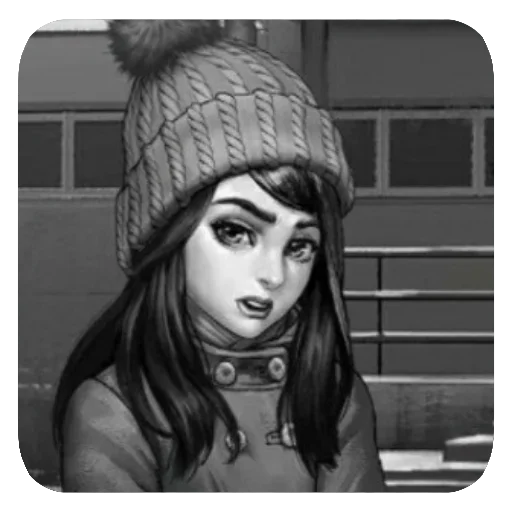 😶 Стикер «Полина / Tiny Bunny» для Telegram