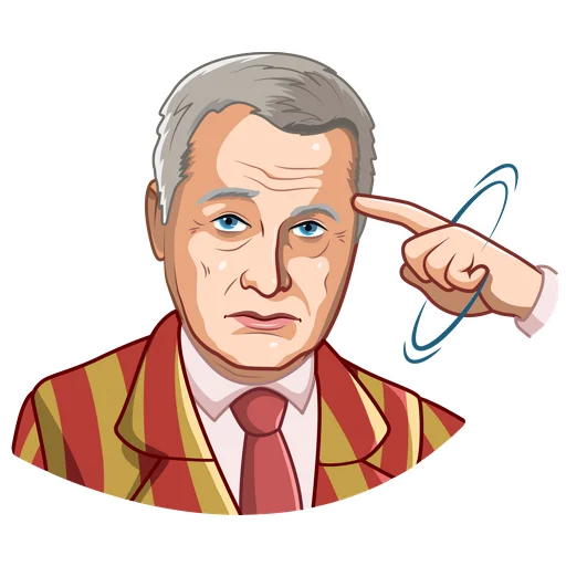 🧐 Стикер «Политический цирк» для Telegram