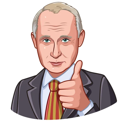 Стикерпак Политический цирк для Telegram